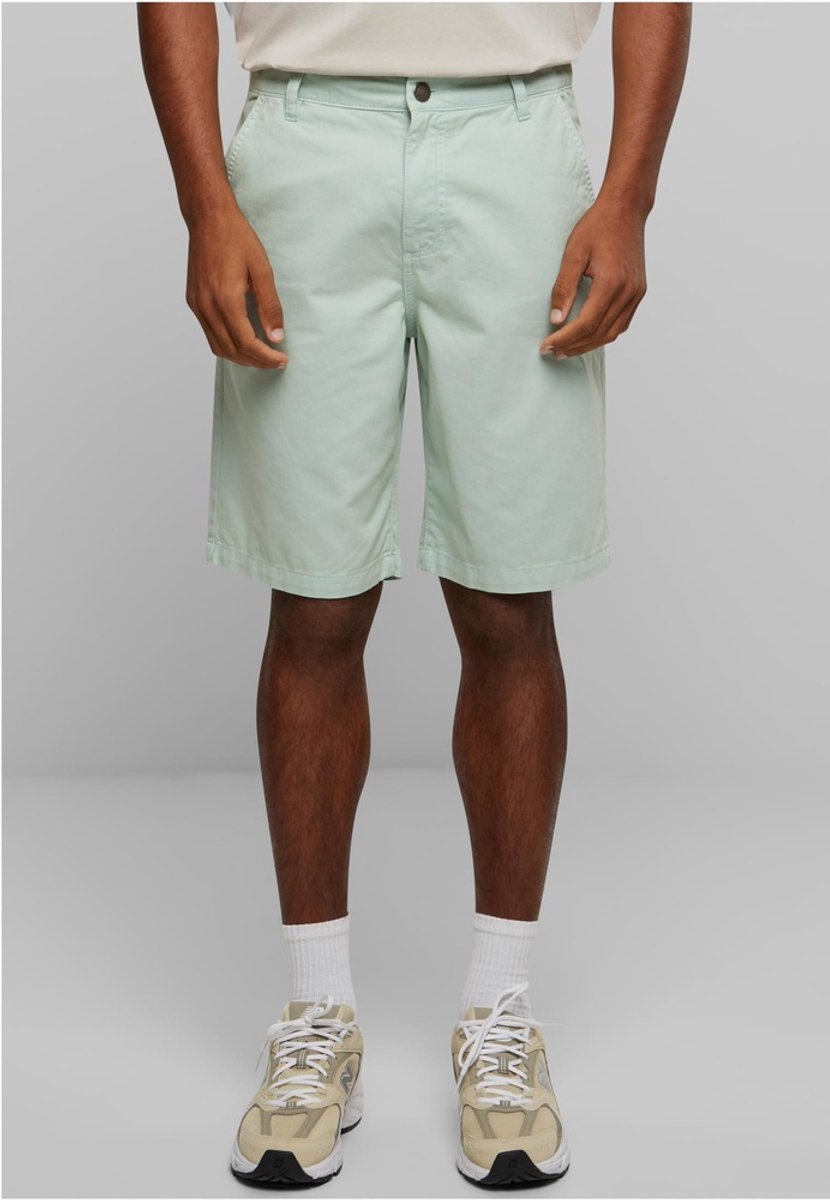 Urban Classics Organic Skater Chino Korte broek Taille 36 inch Mintgroen