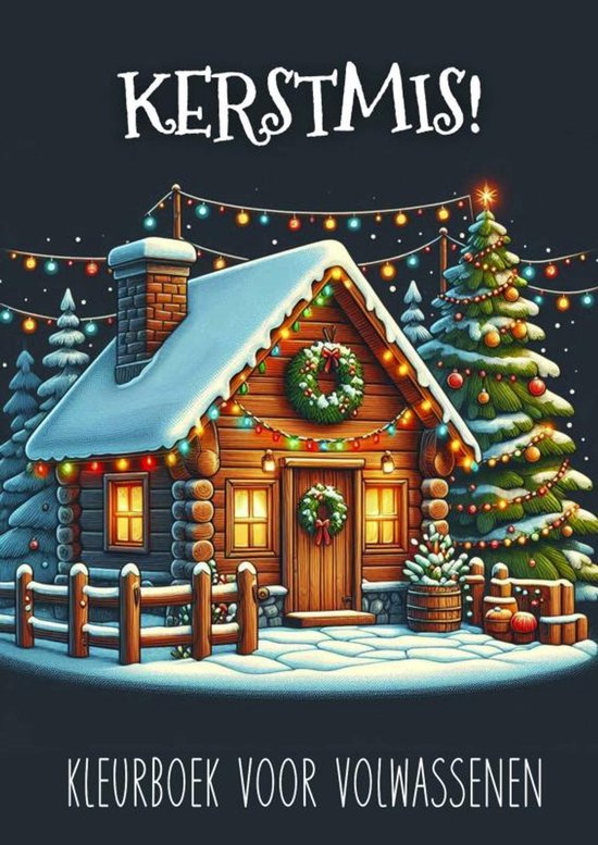 Kerstmis! - Kleurboek voor Volwassenen - cover