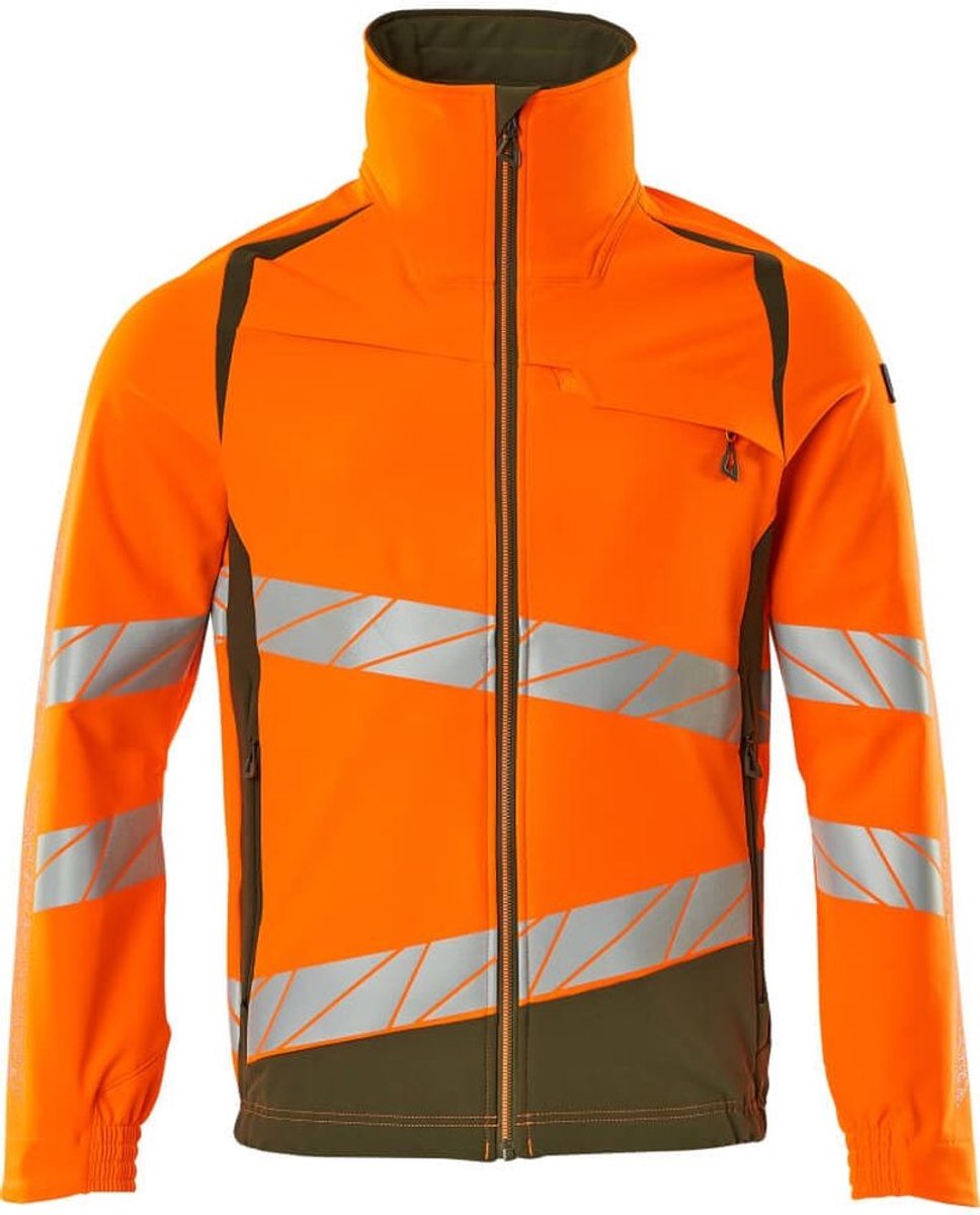 Mascot Accelerate Safe Jas 19009-511 hi-vis /mosgroen Oranje