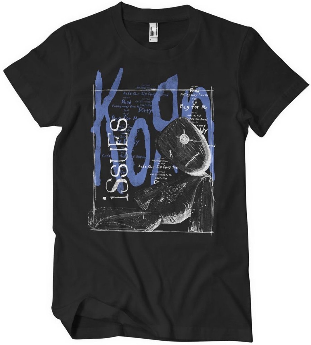 Korn Issues Tracklist T-shirt PS-1-KORN005-H56-11