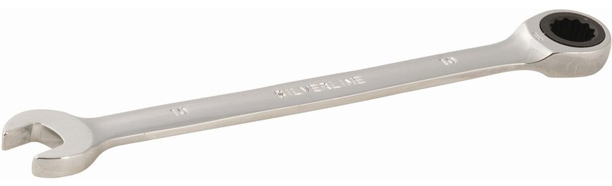 Silverline 282546 Steek-/ringratelsleutel - 11mm