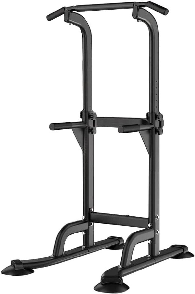 Provento - Optrekstang Krachttoren voor Thuisgymnastiek | Dipstation Verstelbare Hoogte | Bar Training Lichaamstraining Fitnessapparaat