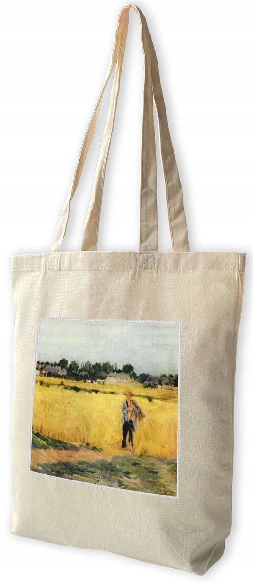 Shopper Tas met Berthe Morisot Print - Canvas, 38x41cm
