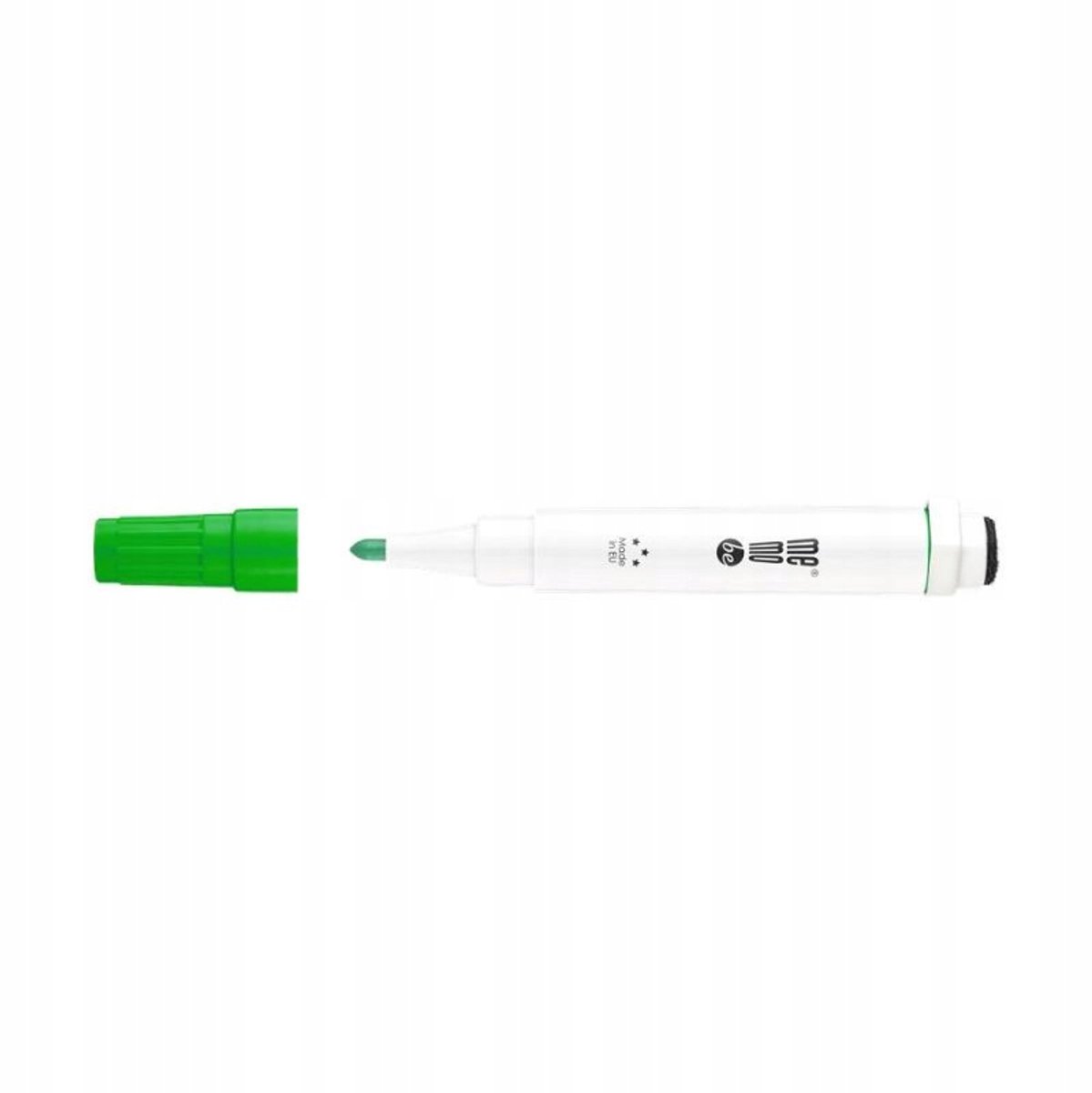 MemoBe MM351 whiteboard marker, groen, met gum en magneet, 3mm