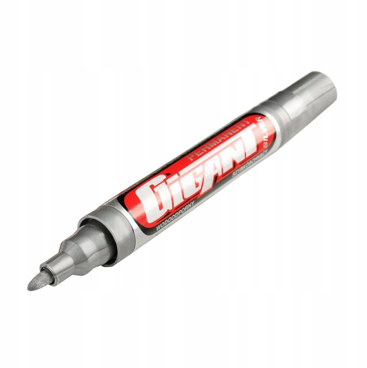 Kamet Gigant Permanente Marker Zilver - Watervast & Sneldrogend