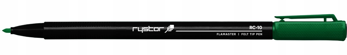 Rystor Flami Marker Groen 1.0mm - Levendige Kleuren