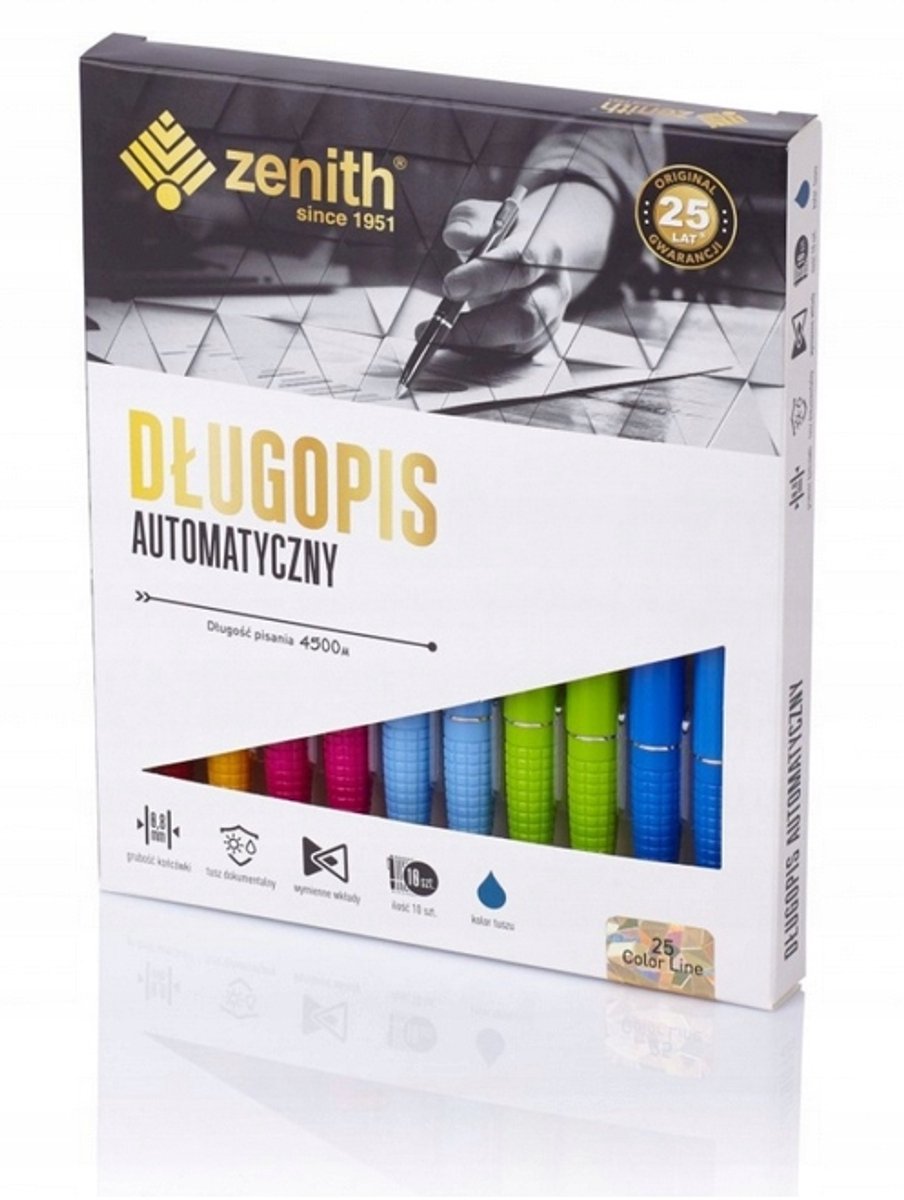 Zenith COLOR LINE 25 Pastel Pastel Blauwe Vulpen