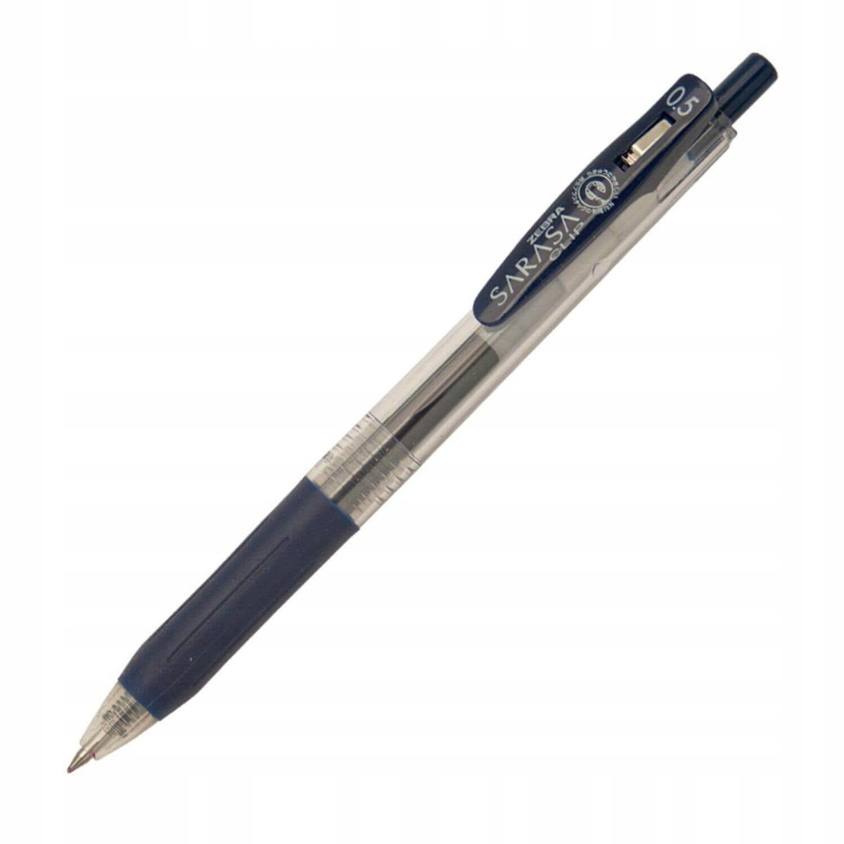 Zebra Sarasa Clip Gelpen 0.5mm - Blauw Zwart