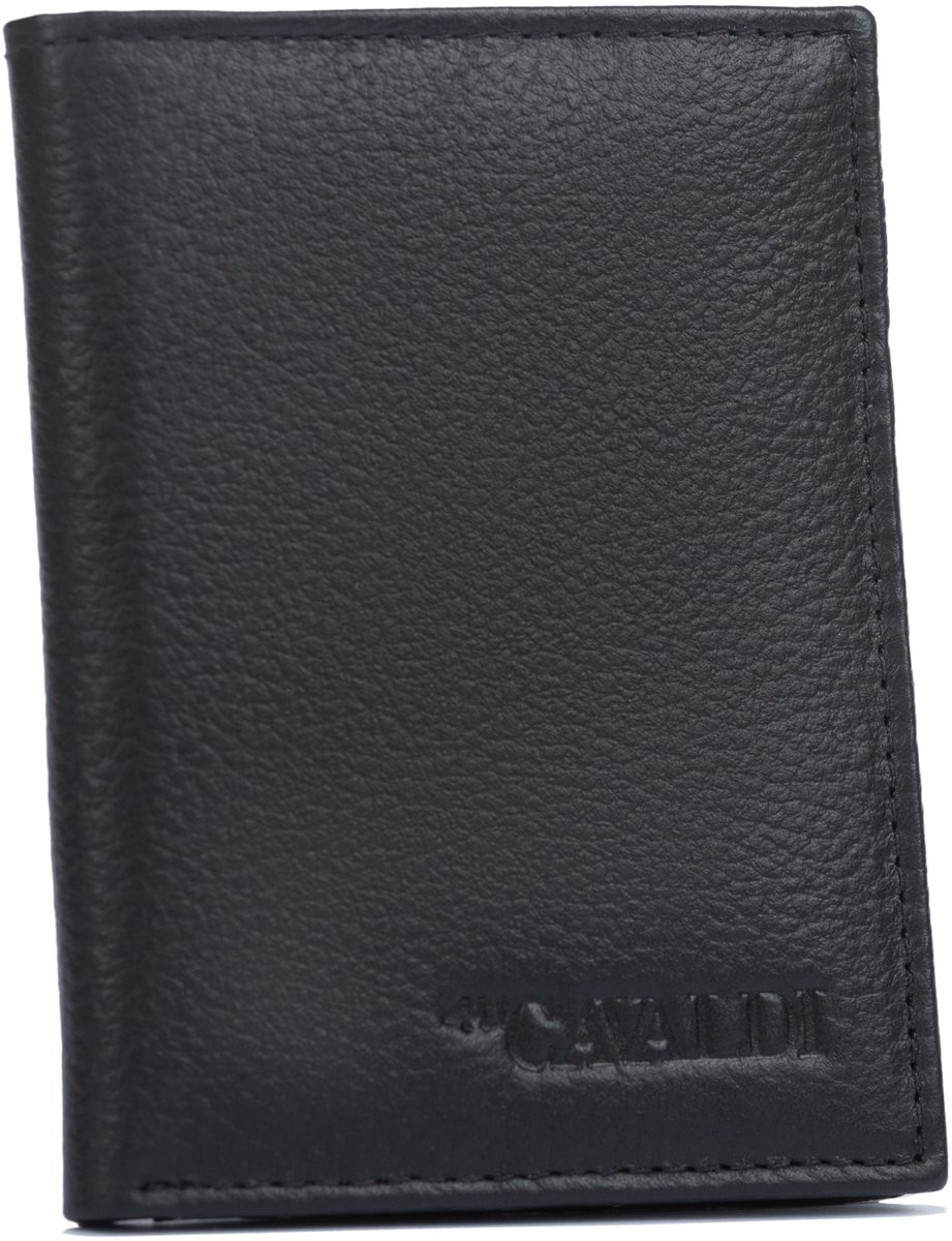 Leren kaarthouder TW-01-PDM-BP-9076 Zwart
