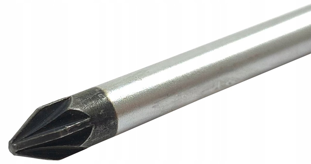 Kruiskopschroevendraaier PZ 2x100mm S2 Staal Magnetisch