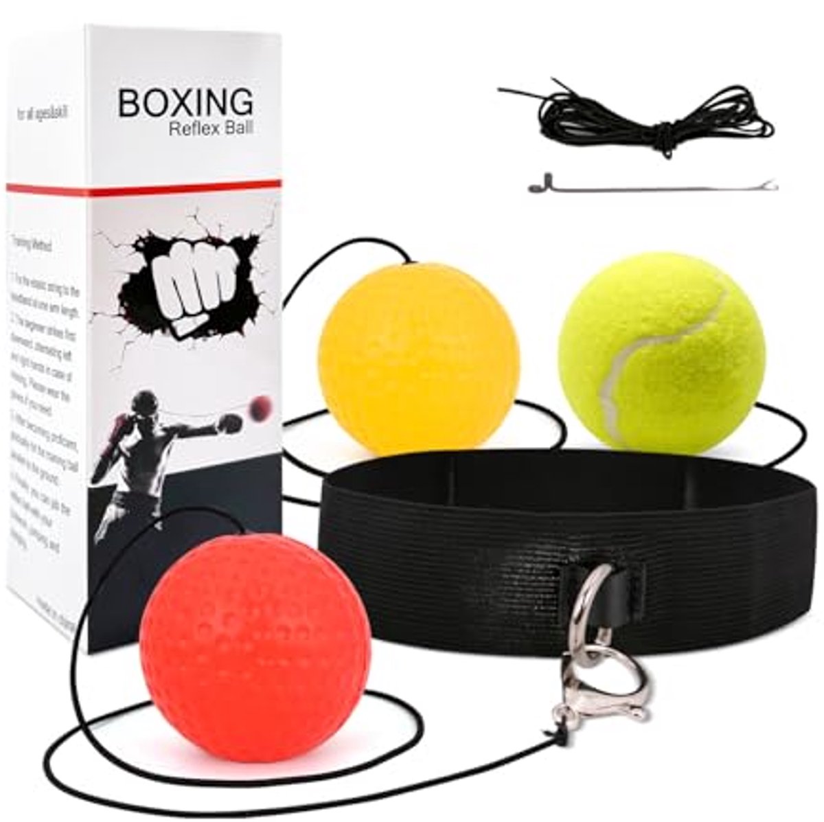 Reflexbal voor bokstraining - Verbeter je hand-oogcoördinatie en reactiesnelheid