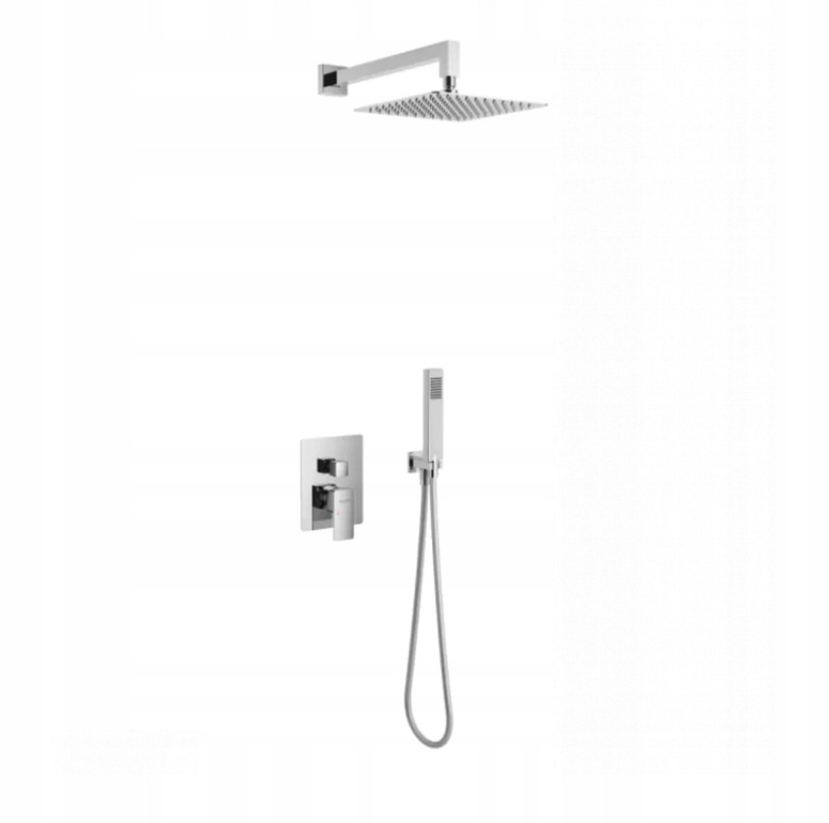 Excellent Keria Douche- en Badkraan Set 3-Functies Chroom
