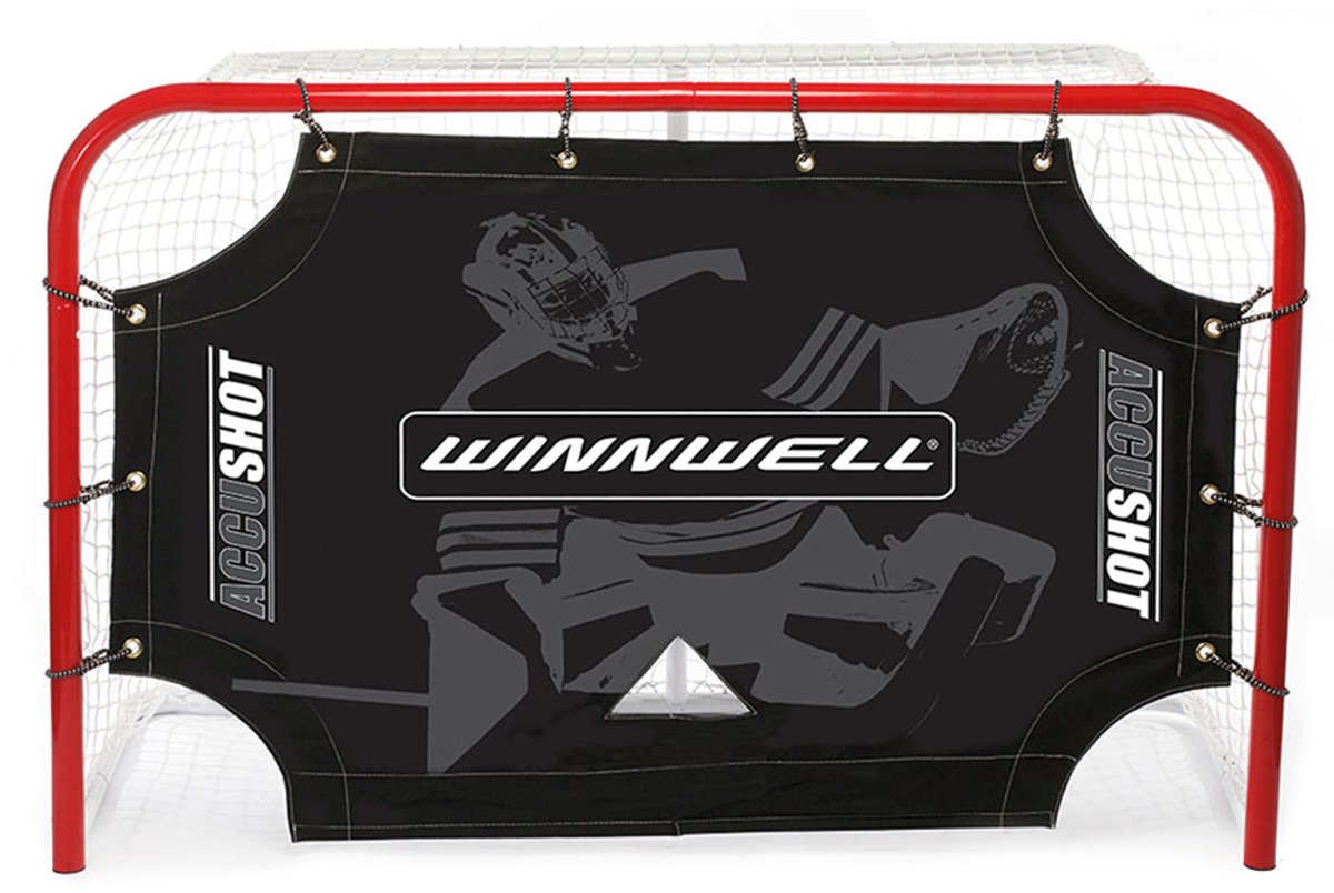 Winnwell - Accushot - Schietdoek voor IJshockeytechniek te oefenen - 54 (137cm) - Excl. doel