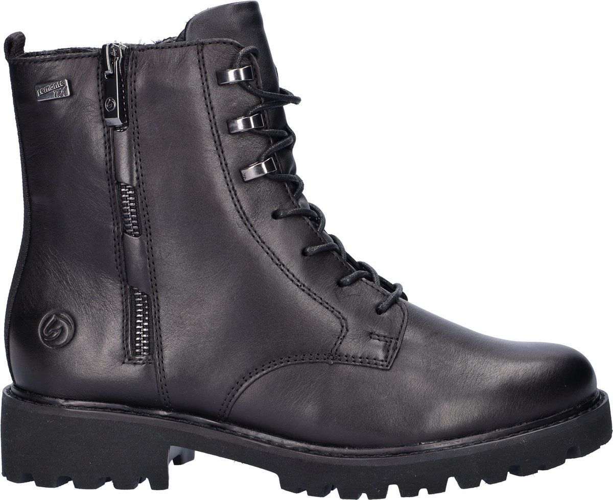 Remonte dames veterboot - Zwart - Maat 45