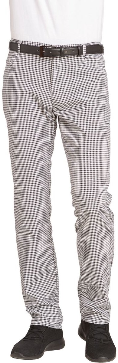 Leiber Jeans-Kochhose 12/1380/25 Schwarz/Weiß-44