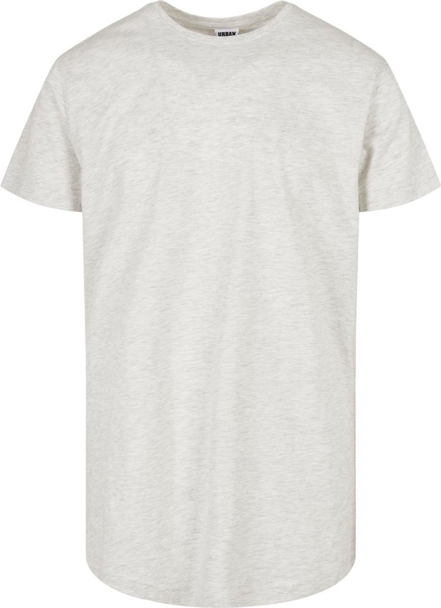 Urban Classics Shaped Long Heren T-shirt XS Grijs