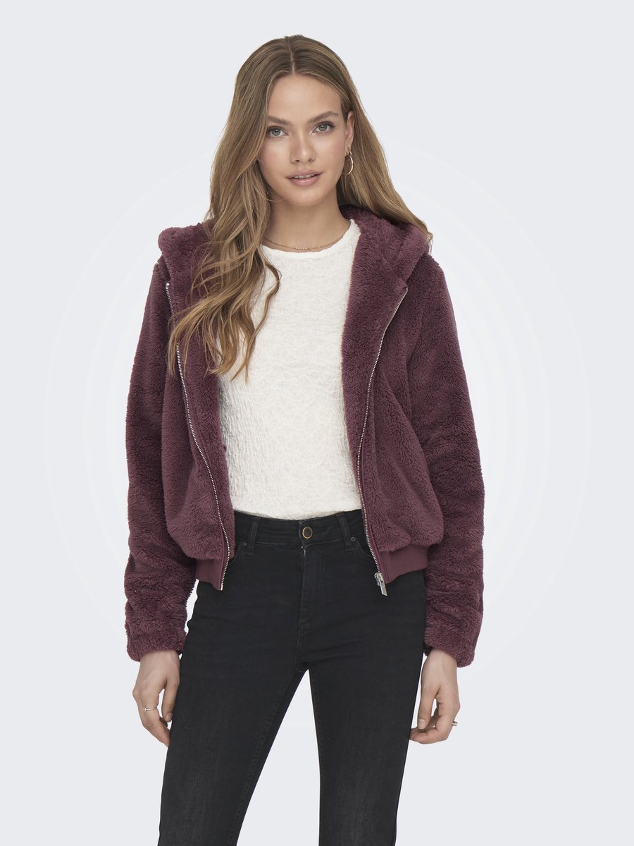 ONLY - ONLNEWANNA CONTACT SHERPA JKT OTW NOOS - Dames - Gewatteerde jassen
