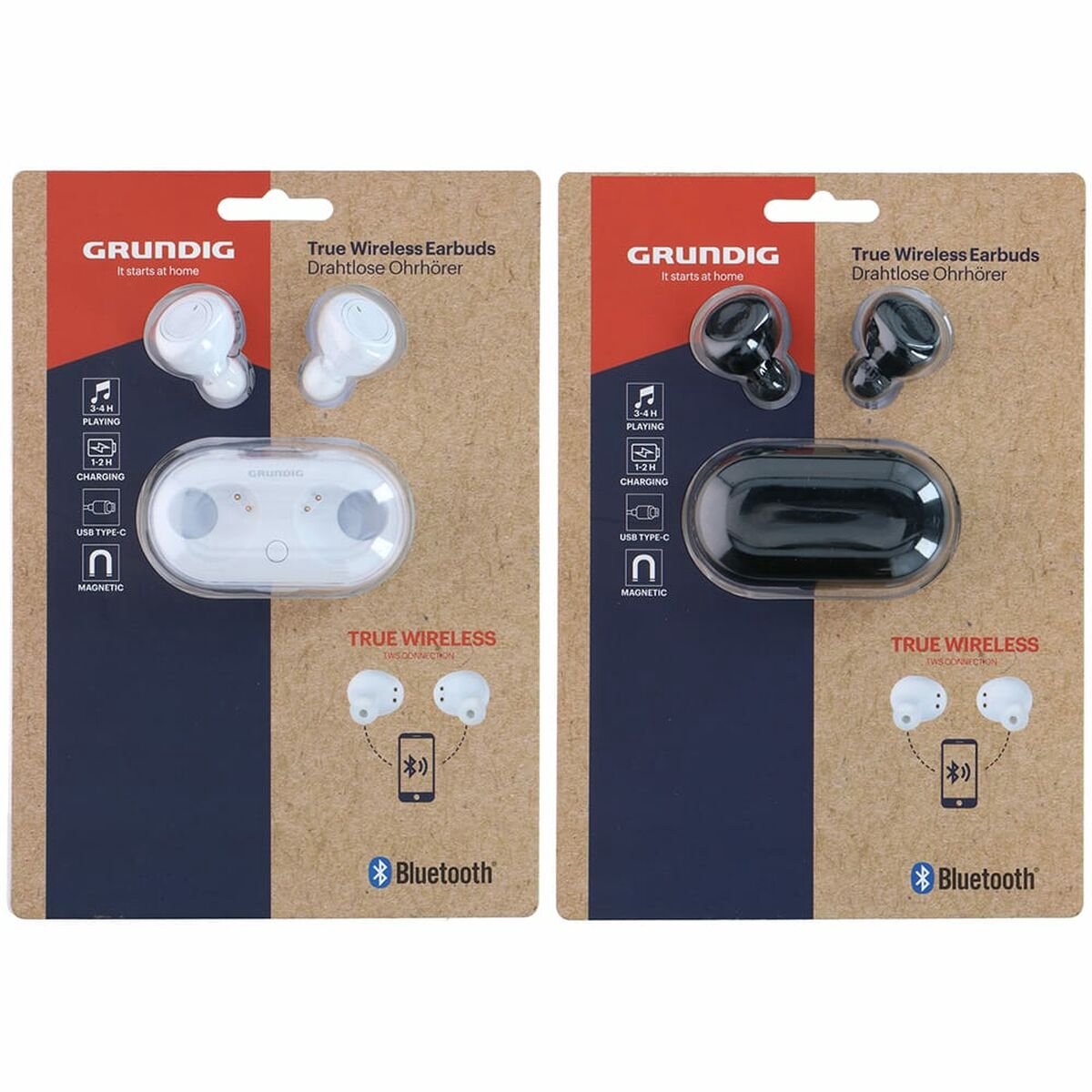 Grundig Earbuds Tws 2ass Colour Abs - Kunststof