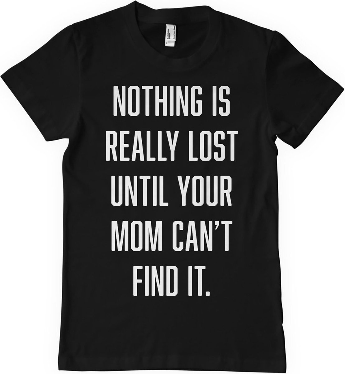 Hybris Nothing Is Lost T-shirt zwart
