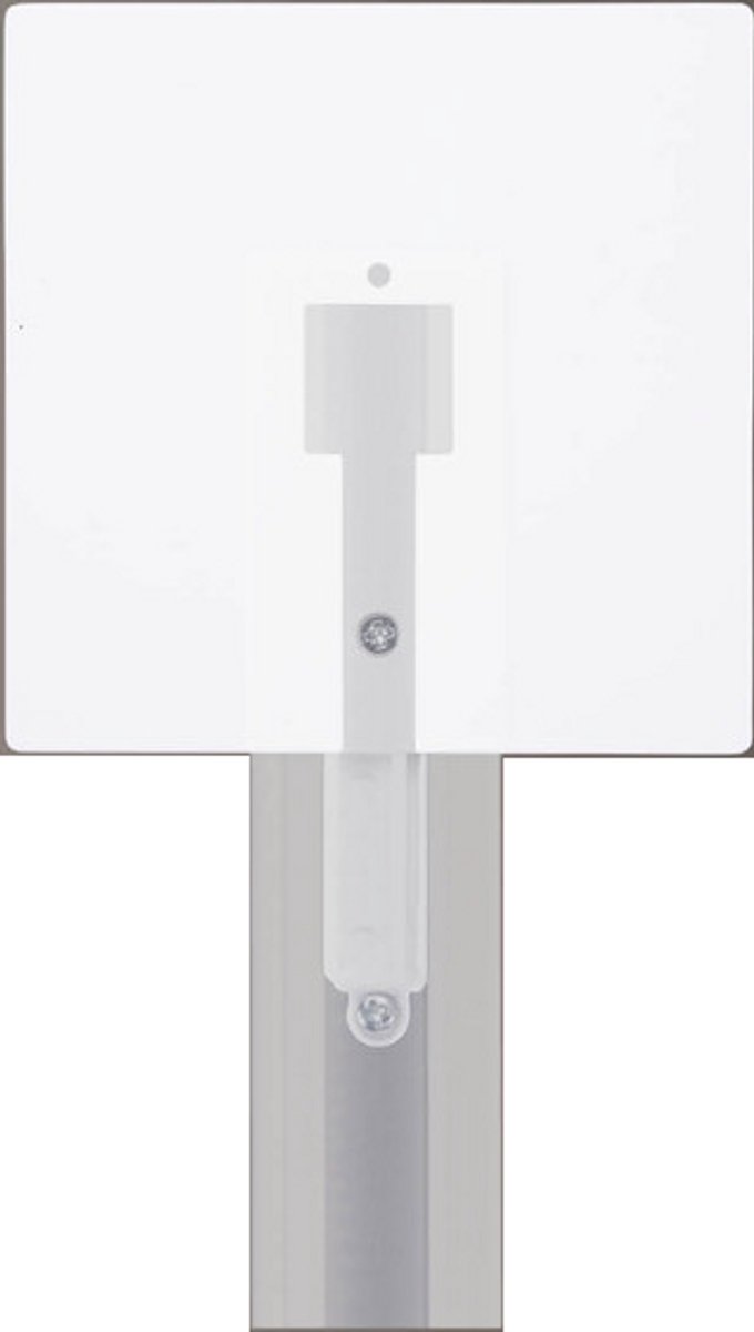 Ledvion - 1-Fase Rail Power Connector (Wit) - Naadloze Intergratie 1-Fase