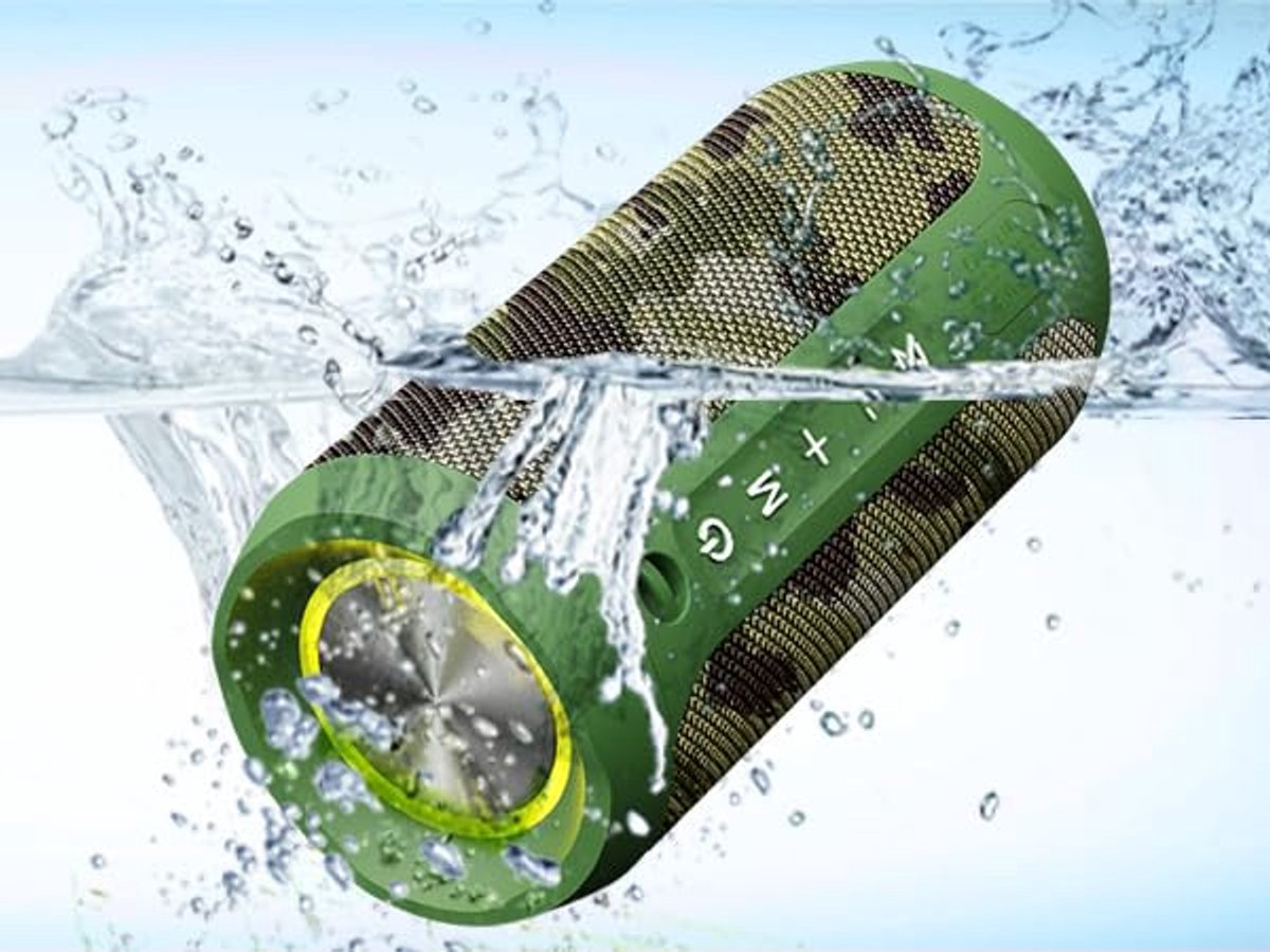 Draadloze Waterdichte Bluetooth Speaker - Compact en Portable voor Op Avontuur