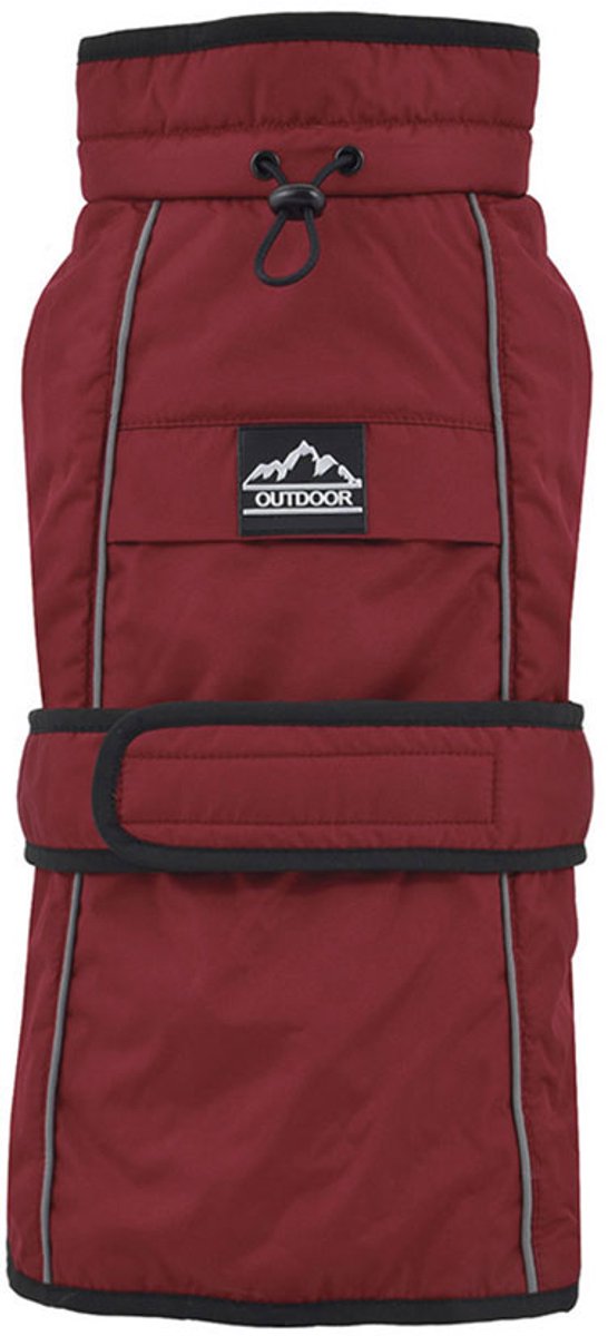 Nayeco Tormenta Perfecta Hondenregenjas Rood 65 cm