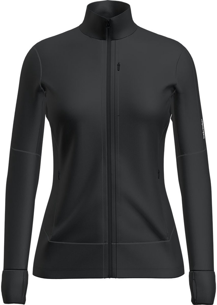 Merino 260 Quantum IV LS Zip Vest Dames Black XL