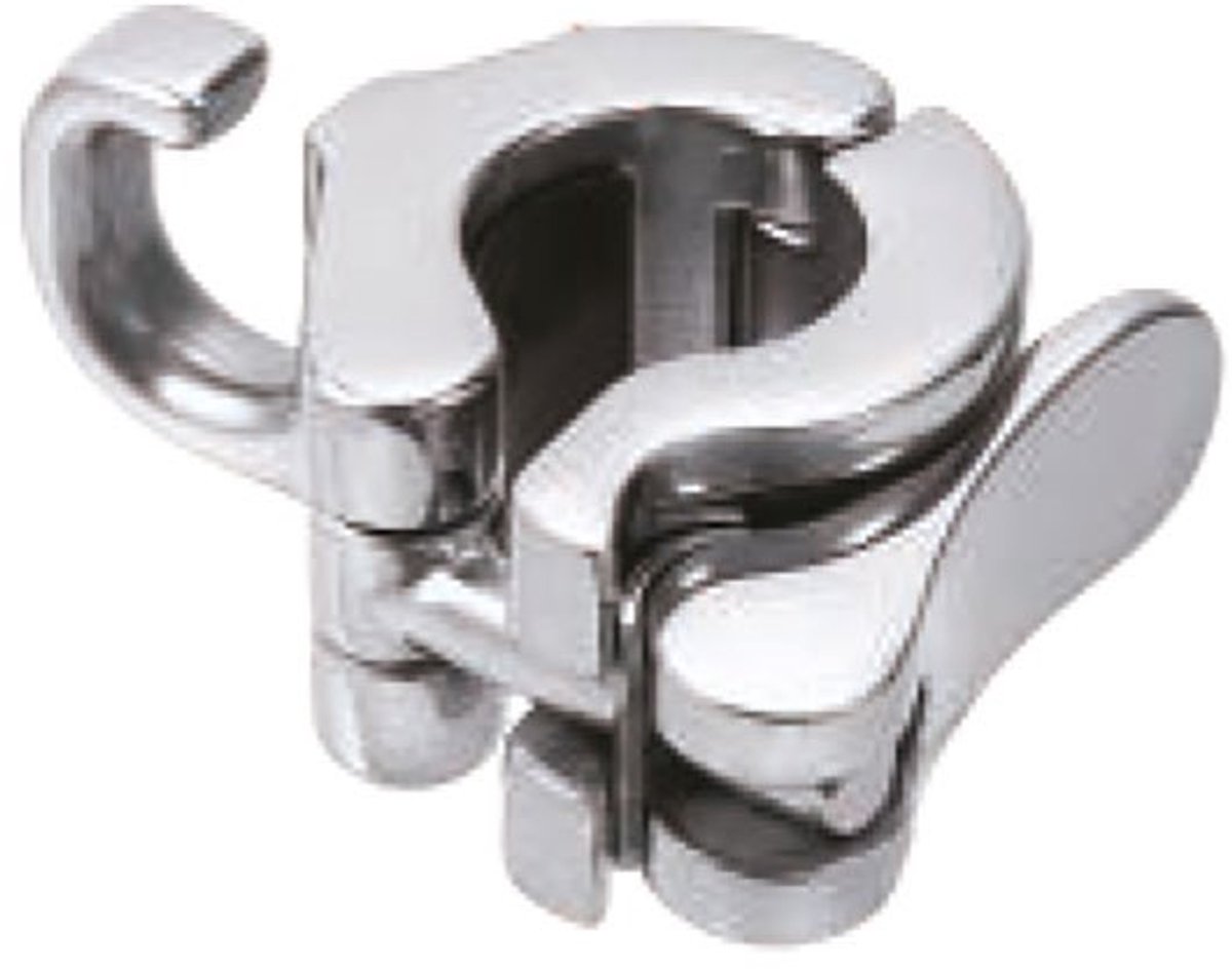 Marine Town Snelontgrendelhaak Voor Luifelhoogte Zilver 60 x 24 x 41 mm