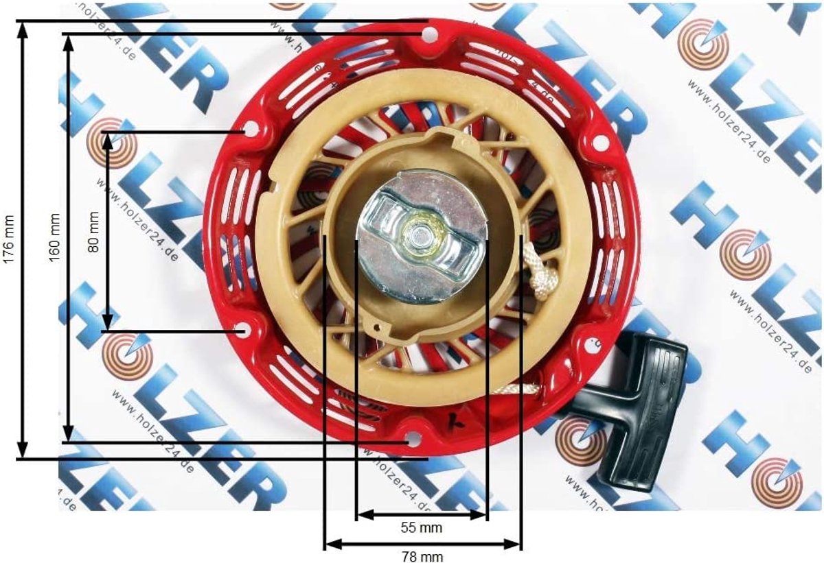 Trekstarter voor PG 3010-F Stroomgenerator - Stroomaggregaat Accessoire