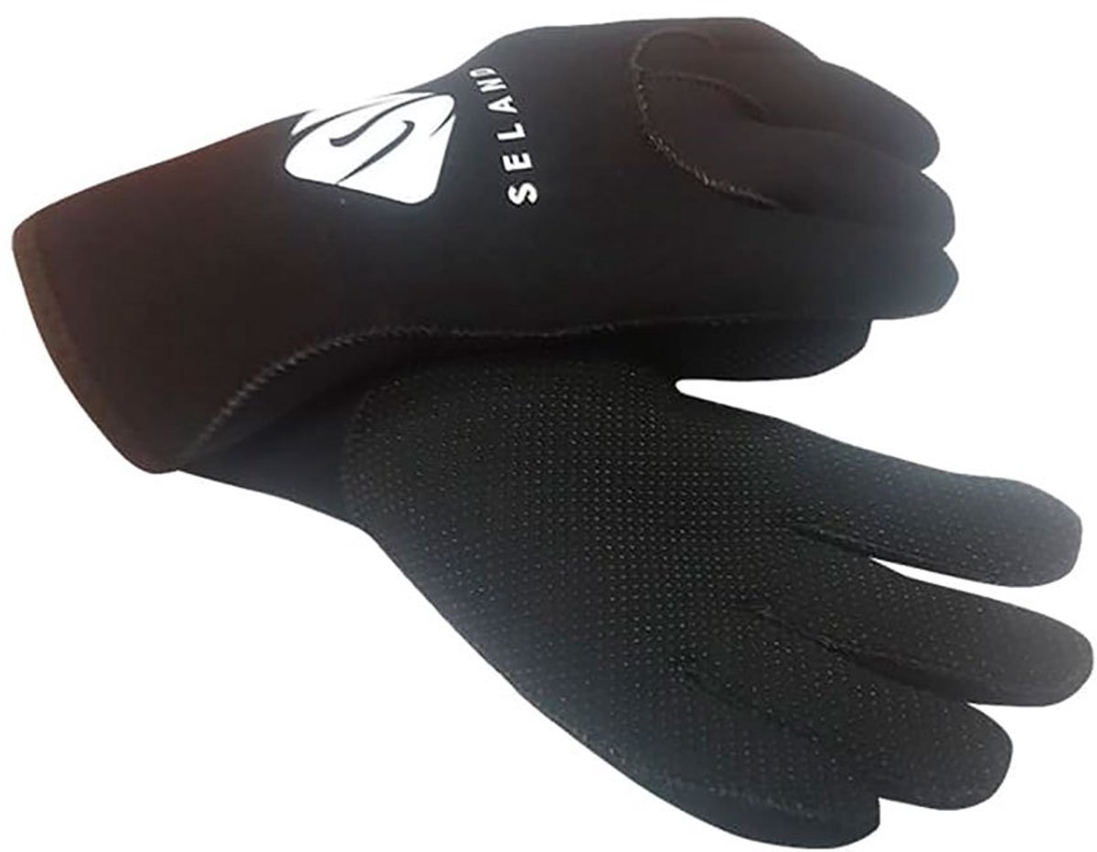 Seland Neoprene 3 Mm Handschoenen Zwart XL Man
