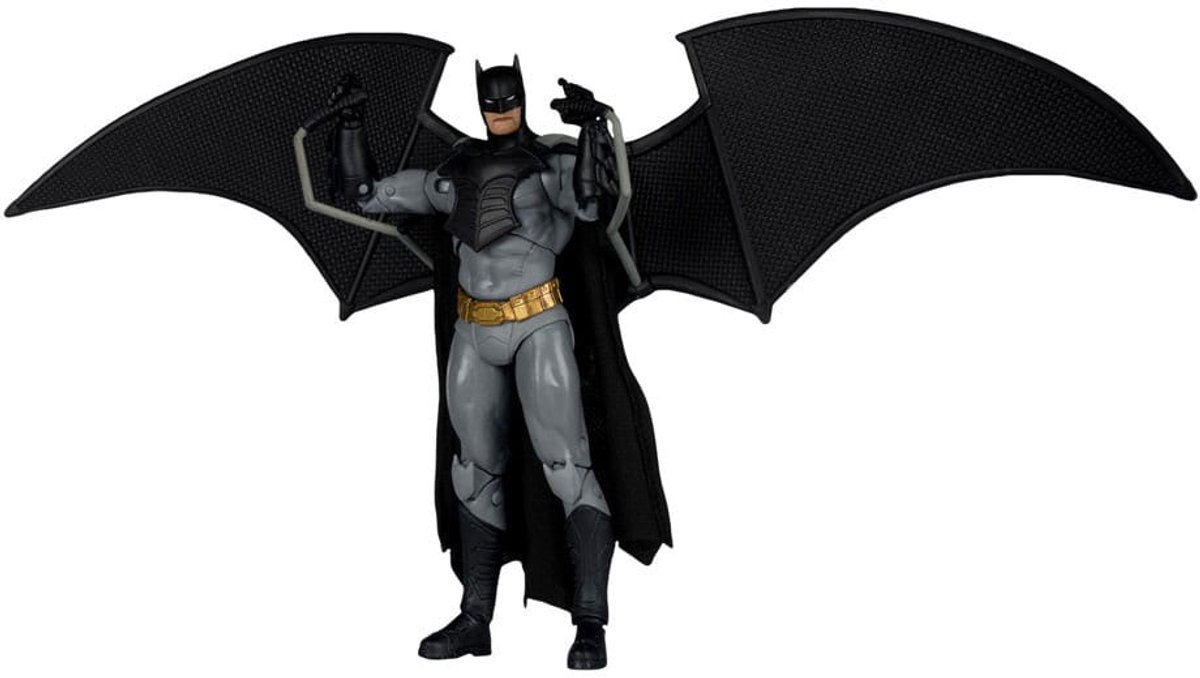 McFarlane Toys DC Multiverse Action Figure Batman met Bat-Glider (The Thirteenth Hour) (Gold Label) 18 cm Action Figuur