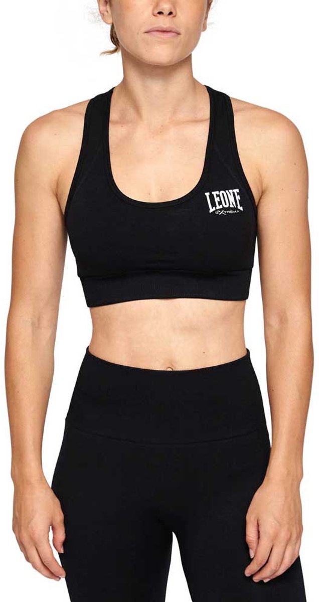 Leone1947 Logo Sportbeha Zwart S Vrouw