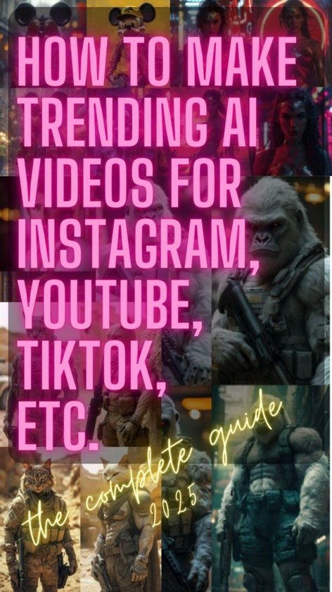 HOW TO MAKE TRENDING AI VIDEOS FOR INSTAGRAM, YOUTUBE, TIKTO ... - cover