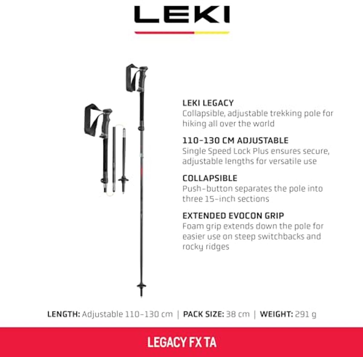 Cressida Trekking Poles voor Bergwandelingen en Trektochten