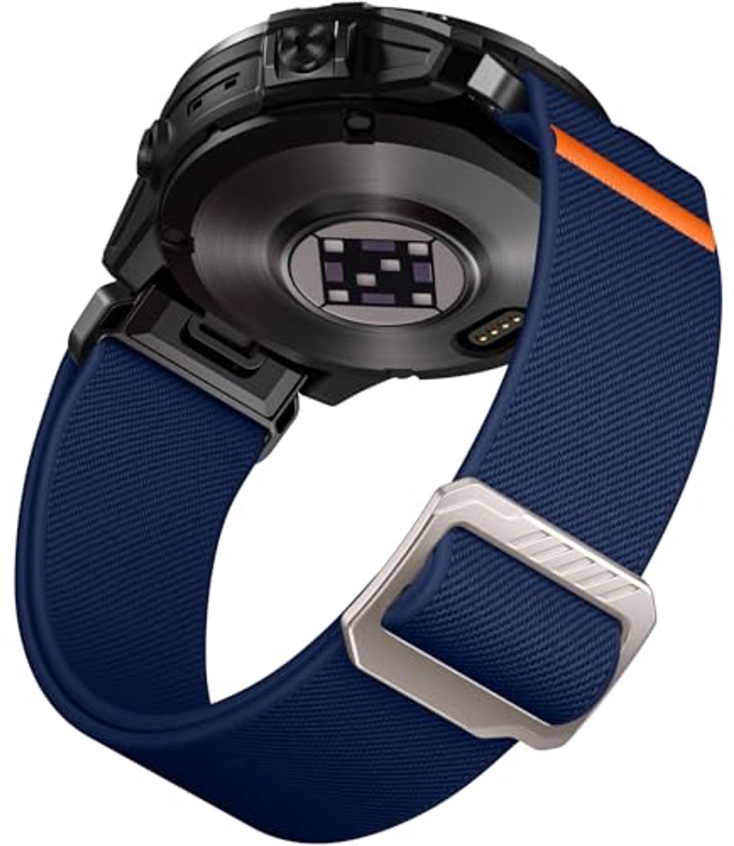 Vervangende Nylon Elastische QuickFit 22mm Armband voor Garmin Horloges