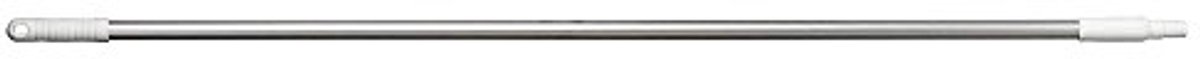Hygiënische Aluminium Steel met Schroefdraad - 150 cm
