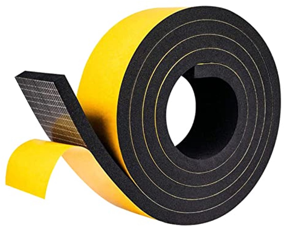 Afdichtingstape 4 m - Zelfklevend Schuimstof voor Deur en Raam Verz sealing