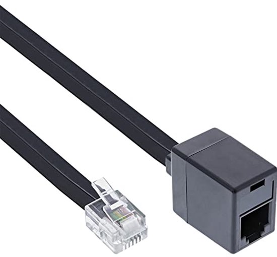 Legrand 049268 Cordon RJ12/RJ12 m‚le 2M pour automatisme d'éclairage Mosaic