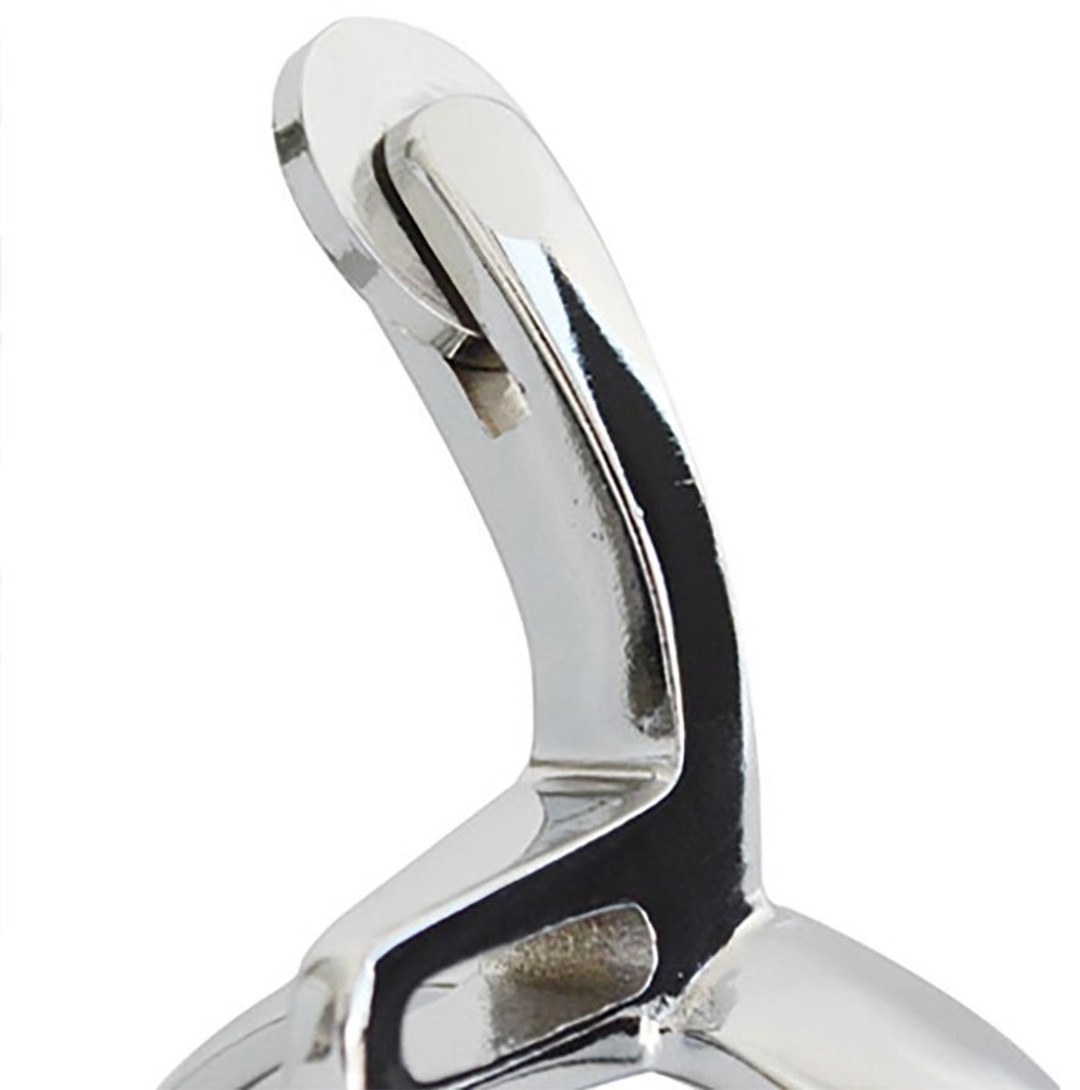 Hispano Hipica Brass Country Long Neck Inward Curve Rowel English Sporen Goud