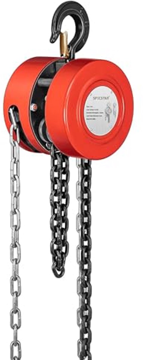 Handmatige Kettingtakel met 1250 kg Capaciteit en 3m Hefhoogte