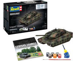 Revell Modelbouwpakket Militaire voertuigen - 05631 - 70 Jaar Bundeswehr Leopard 2 A6A2 - Exclusieve Editie - Duitse Tank - Geschenkset Plastic - 1:35 - Modelbouw