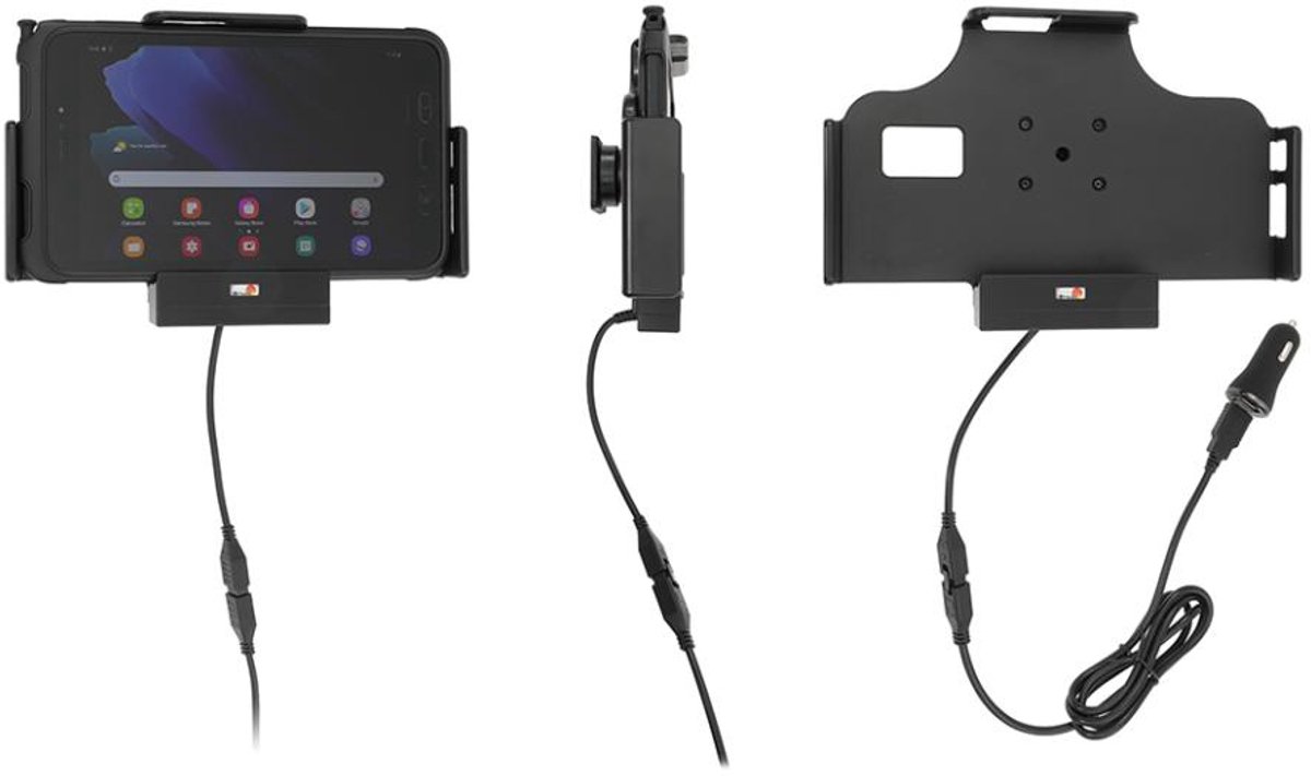 Brodit houder/lader Samsung Tab Active 2/3 USB sig.plug PIN