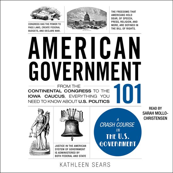 Adams 101 Series- American Government 101 - cover