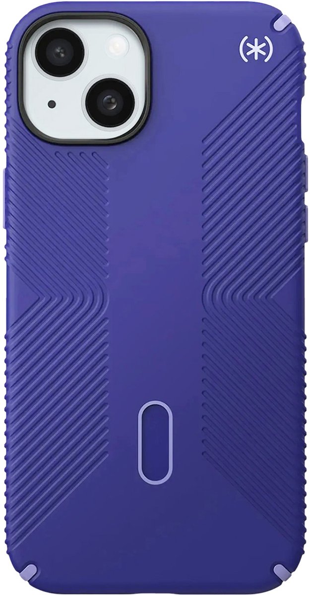 Speck, Estuche Presidio2 Grip Click-Lock para Geschikt voor Apple iPhone 15 Plus/14 Plus, Blauw