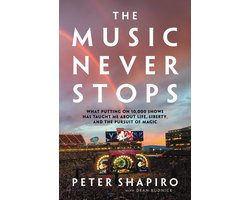 Omslag van The Music Never Stops