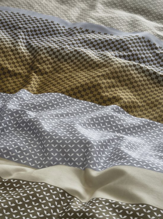 Beddinghouse Marthe dekbedovertrek - Lits-Jumeaux - 240 x 200/220 cm - Zand van Merkloos — afbeelding 3