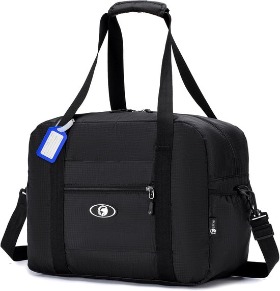 Sac à Dos Voyage WITZMAN Convertible En Sac De Sport - Homme Et Femme - Noir - Réf B681