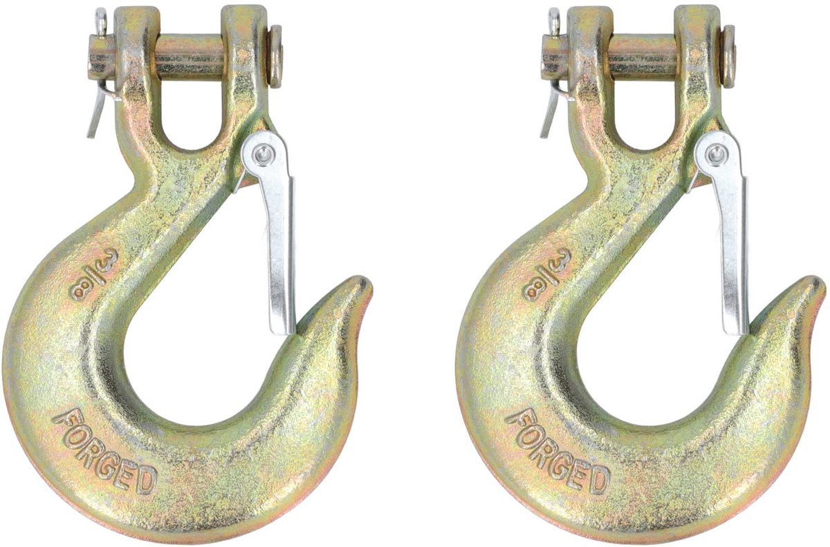 3/8 Inch Sliphaken, Compact Formaat G70 Smeedijzeren Trekhaak voor Het Optillen van Zware Voorwerpen