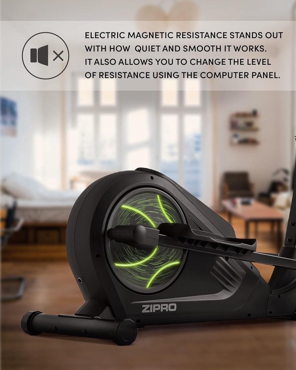 Crosstrainer iConsole+ Stalen Frame Duurzaam Zwart - afbeelding 3