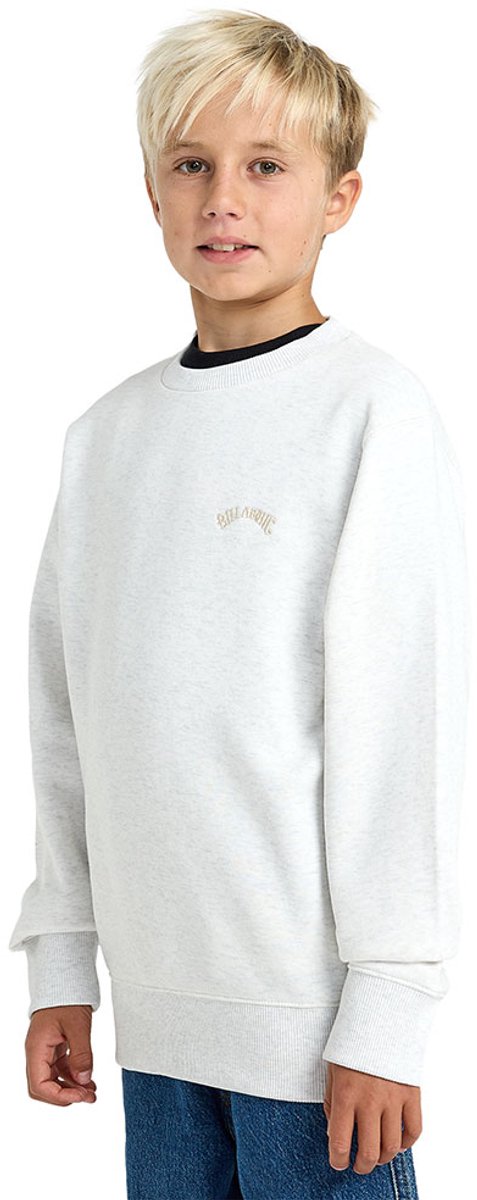 Billabong Arch Cr Sweatshirt 10 Years Jongens Oatmeal Heather